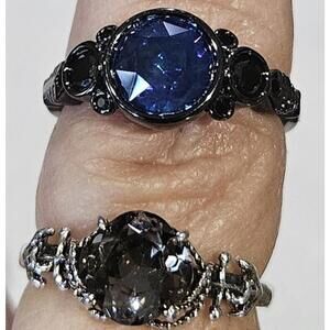 Fragrant Jewels Bonnys Pirate Ship Set Of 2 Rings NWT Size 9